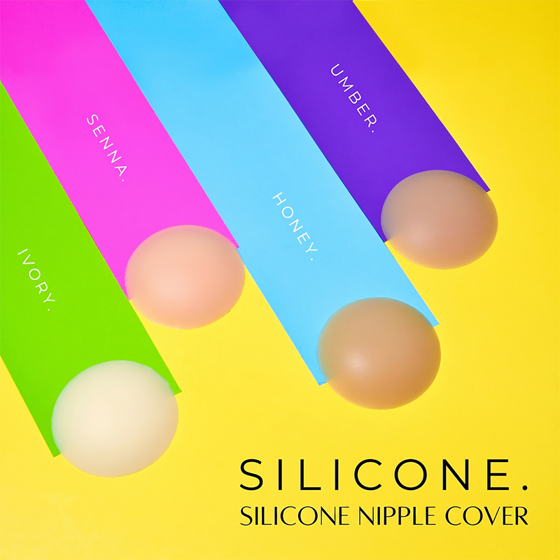 2-Piece Pack of Invisible Self - Nipple Cover Pasties 评论和价格