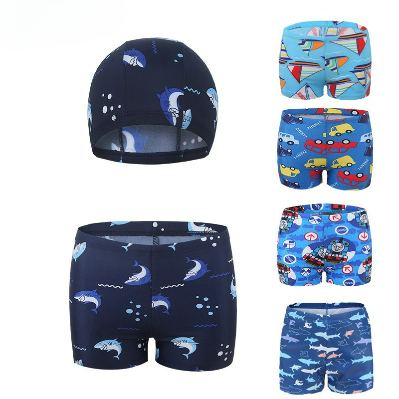 2 Piece Boys Swimming Shorts 2 - Boyshort Underwear 评论和价格