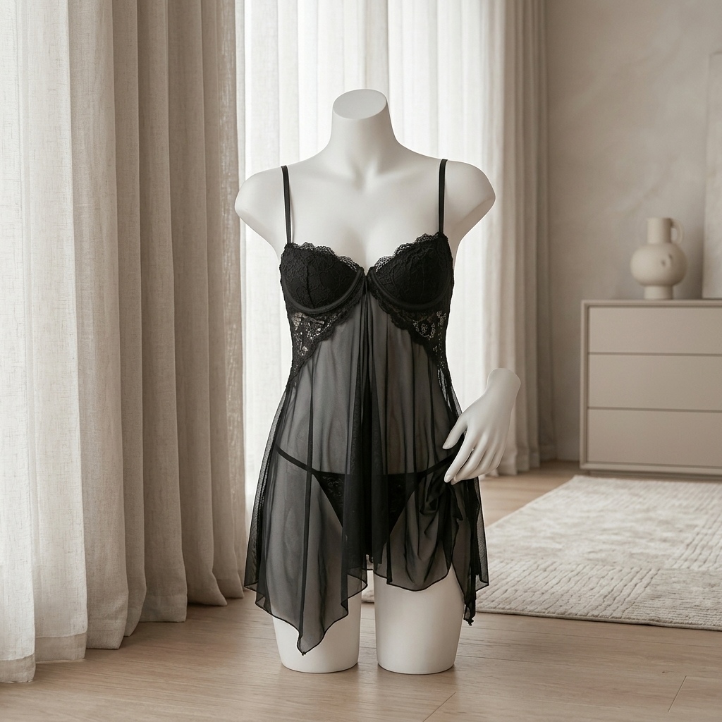 Women Lace Babydoll Lingerie S - Babydoll Chemise Night 评论和价格